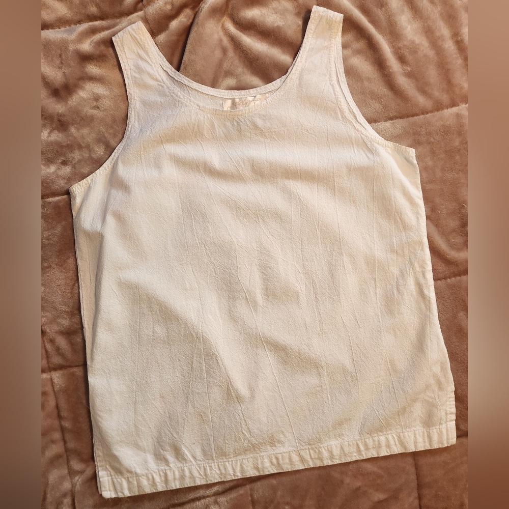 Vintage Clothworld Style Cotton Tank Top – Made in USA Size Sm